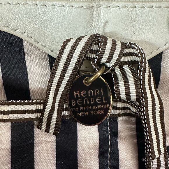 Henri Bendel NY Pink Leopard Print Softshell Satin Satchel Tote Shoulder Bag - Picture 16 of 17